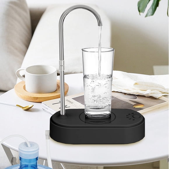 YOPTOP Tray Charging Pure Water Cooler Automatic Touchless Water Dispenser Electric Bottleless Countertop Drinking Machine with Hot Cold and Room Temperature Options Essentials Savings Deals(Whi