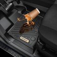 thumbnail image 2 of YITAMOTOR Floor Mats Compatible with F150, Custom Fit Floor Liners for 2015-2023 Ford F-150 SuperCrew Cab, 1st &amp; 2nd Row All Weather Protection, Black, 2 of 8