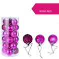 thumbnail image 3 of 24Pcs 30mm Christmas  Tree Ball Bauble Hanging Home Party Ornament Decor, 3 of 3