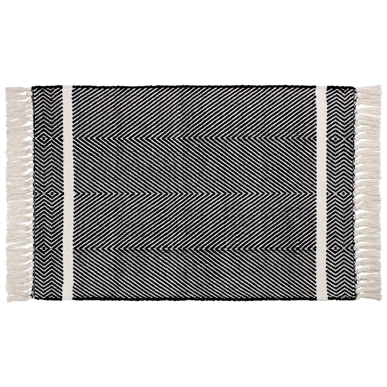 Tapis décoratif en coton tissé à la main de hometrends