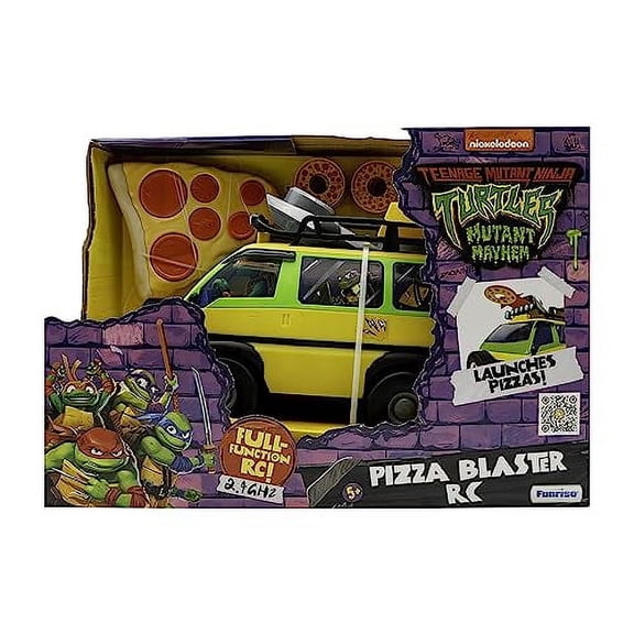Teenage Mutant Ninja Turtles, Pizza Blaster RC, Movie Edition, Ages 3 and up
