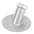 thumbnail image 2 of 45 Degree Fuel Cell Filler Neck with 12 Bolt Steel Base Aluminum Cap 1.5in Inner Diameter, 2 of 7