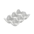 thumbnail image 4 of Porte-œufs à 6 Trous, Rangement pour Œufs, pour Comptoir de Cuisine, Blanc, 4 of 8
