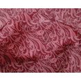 thumbnail image 4 of oneOone Silk Tabby Fabric Leaves & Floral Block Print Fabric BTY 42 Inch Wide, 4 of 4