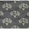 thumbnail image 4 of oneOone Organic Cotton Poplin Twill Fabric Animal Face Block Printed Craft Fabric BTY 42 Inch Wide, 4 of 4
