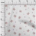 thumbnail image 1 of oneOone Cotton Flex Fabric Leaves & Flower Floral Print Fabric BTY 40 Inch Wide, 1 of 4