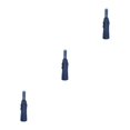thumbnail image 3 of Maytalsory Folding Umbrella Reflective Stripe Umbrellas Waterproof Sunshade for LED/Dark Blue 3Set, 3 of 6