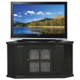 thumbnail image 1 of Leick Furniture Meuble Télé d'Angle de 47 Pouces en Noir Frotté, 1 of 2