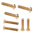 thumbnail image 4 of 50Pcs Round Hex Socket Screw Copper Fastener Hardware Tools Industrial Supplies M5M5x25mm, 4 of 14