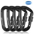 thumbnail image 4 of Amdohai 4pcs 12KN Twist Locking Carabiner Snag Free Carabiner Pet, 4 of 7