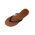 thumbnail image 1 of Women's Walking Shoes, Casual Plus-Size Flat Rubber Flip Flops for Spring/Summer, 1 of 9