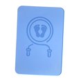 thumbnail image 3 of DYNWAVECA Tapis de Corde à Sauter Sans Fil Entraînement Physique Protection de Plancher Réduction du Bruit Tapis d'Exercice Bleu, 3 of 10