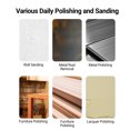 thumbnail image 4 of Sanding machine,Variable Speed Sander 5-inch Orbital Sander Sandpapers 12000rpm 6 Include Sander With 15pcs 6 Variable Speed Orbital Sander With 12000rpm 6 Variable With 15pcs Sandpapers Wotao, 4 of 6