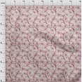 thumbnail image 4 of oneOone Polyester Spandex Light Pink Fabric Floral Retro Fabric For Sewing Printed Craft Fabric By The Yard 56 Inch Wide, 4 of 5