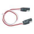 thumbnail image 1 of Husky Towing Trailer Wiring Connector Extension 30310 2 Pole Flat; 12 Inch Length, 1 of 3