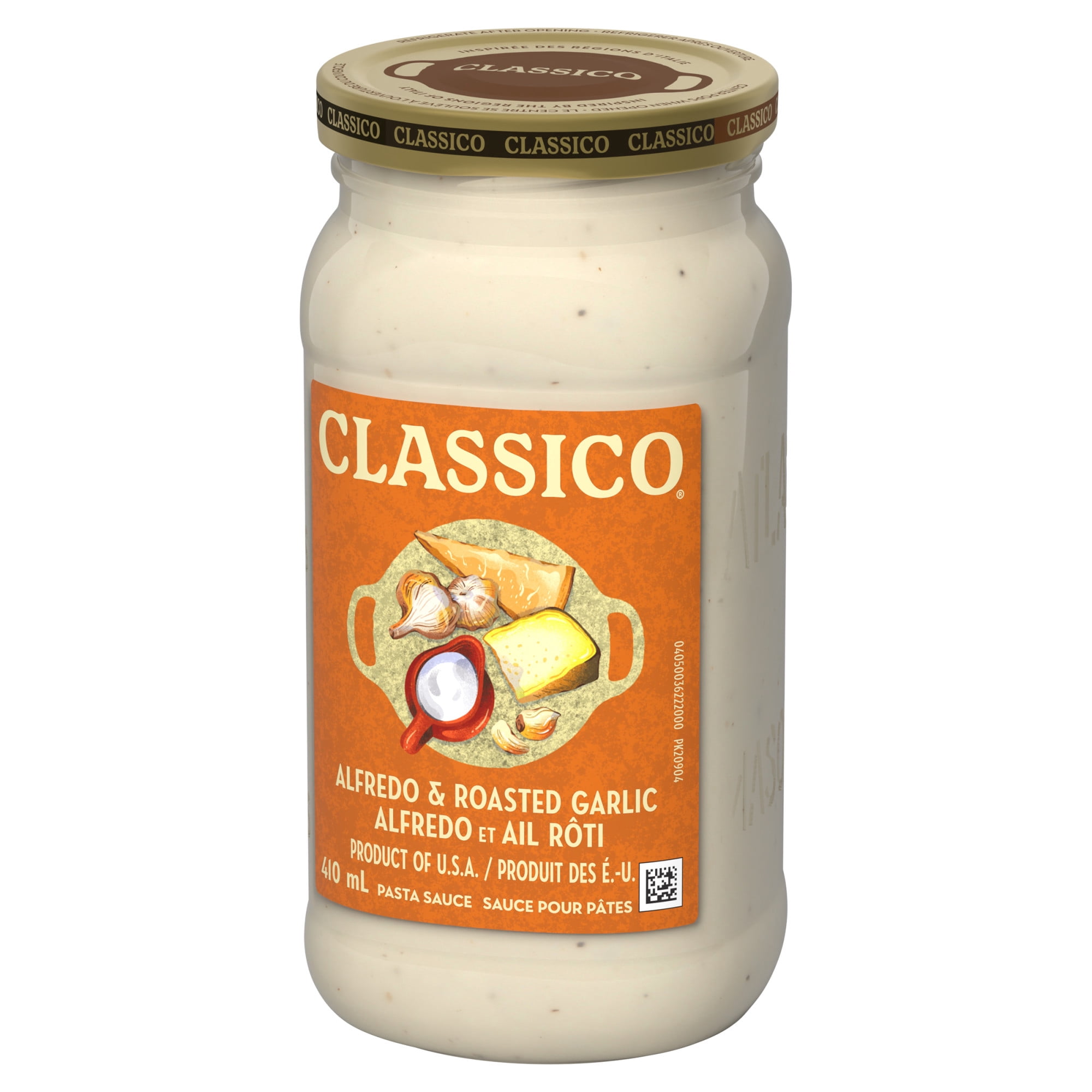 Classico Alfredo & Roasted Garlic Pasta Sauce