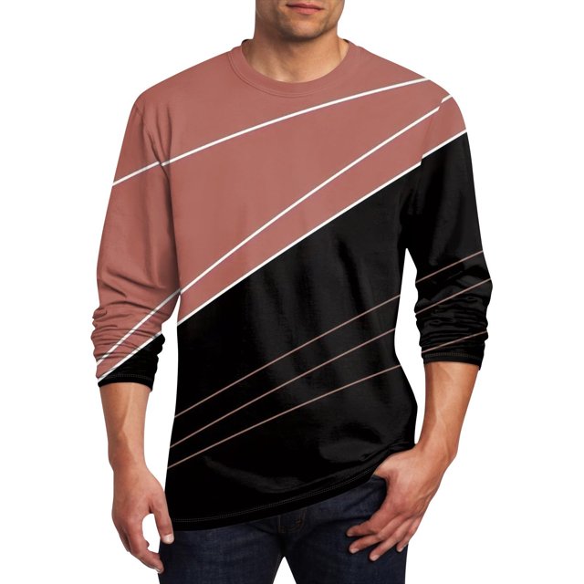 Birdeem T-Shirts pour Hommes Manches Courtes Hommes Décontracté Mode Imprimé Col Rond Chandail T-Shirt Manches Courtes Hauts Créez Vos Propres T-Shirts