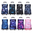 thumbnail image 2 of School Kids Rolling Backpack for Girls With Wheels Trolley Wheeled Backpack, 2 of 7