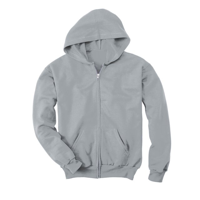Hanes Girls Comfortblend EcoSmart Full-Zip Hooded Sweatshirt