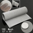 thumbnail image 1 of Stainless Steel 35*12inch 100 Micron Mesh Woven Wire Cloth Screen Filter Sheet, 1 of 1