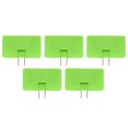 thumbnail image 1 of Adaptateurs de Voyage, Adaptateur de Prise en Laiton 5 Pcs Rotation 180° pour PC Rouge Rose, Noir, Bleu, Vert, Blanc, Jaune, 1 of 8