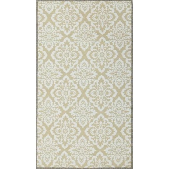 Home Décor Inc. 27" x 45" Reversible Beige Rug – Ultra-Soft, Long-Lasting & Stylish Floor Rug for Any Room