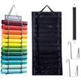 thumbnail image 1 of Vinyl Roll Holder Vinyl Storage Rack with 12/24 Compartments Wall Mount/Hanging Over The Door Vinyl Storage, 1 of 8