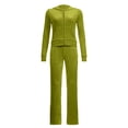 thumbnail image 4 of DPTALR Ensemble Décontracté pour Femmes avec Poche, Col Rond, Manches Longues + Pantalon, 4 of 7