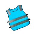 thumbnail image 4 of maskred Hi Vis Child Safety Reflective Vest Traffic Waistcoat Work Cycling Clothes blue 42x47x5cm 5Set, 4 of 6