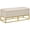 Beige, variant on HOMCOM Storage Ottoman with Flip Top, Upholstered Storage Bench Beige