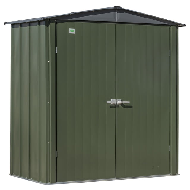 Scotts 6 x 3 x 7 ft Green Scotts Garden Storage Shed
