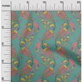 thumbnail image 1 of oneOone Polyester Lycra Fabric Leaves|Floral & Paisley Block Fabric Prints By Yard 56 Inch Wide, 1 of 4