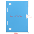 thumbnail image 3 of 10.1 Inch  Tablet Case Shock Resistant 10.1 Inch Tablet Case Suitable for Most 10.1In Tablets 10 Inch Tablet Case Light Blue,blue, 3 of 4