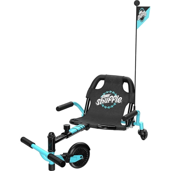 Refurbished Razor 20043435 Crazy Cart Shuffle Kid-Powered Drifting Go-Kart, Ride-on for Ages 4+, Adjustable Frame