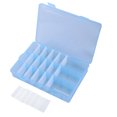 thumbnail image 4 of Jewelry Plastic Storage Box,24 Grids Plastic Jewelry Plastic Storage Box Organizer Plastic Storage Container Top of the Line, 4 of 8