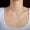 A, variante sur Dvkptbk Mother's Colliers pour Femmes Love Pendentif Micro Incrusté en Forme de Cœur Collier Bicolore Bijoux de Mode Cadeaux Cadeaux de la Fête des Mères
