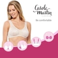 thumbnail image 3 of Carole Martin Soutien-gorge de Confort Pleine Liberté Sans Armatures à Fermeture avant Style 7218 Ensemble de 3 - Rouge 38, 3 of 27