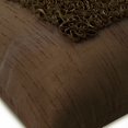 thumbnail image 2 of The HomeCentric Cushion Covers, Light Brown Decorative Throw Pillow Covers Pack of 2, 16x16 inch (40x40 cm), Silk Throw Pillows For Couch, Solid Color, Ribbon , Modern - Vintage Champagne Brown, 2 of 3