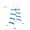 thumbnail image 2 of Funsicle Échelle de Piscine hors Terre Extérieure à 3 Escaliers SureStop de 48 Pouces, 2 of 6