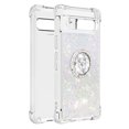 thumbnail image 2 of Case for FOXDOCK Google Pixel 7A Full Corner Protection Glitter Phone Case with Ring Holder, 2 of 4