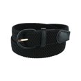 thumbnail image 2 of CTM® Ceinture Tressée Élastique avec Boucle Couverte (Lot de 2) (Hommes), 2 of 3