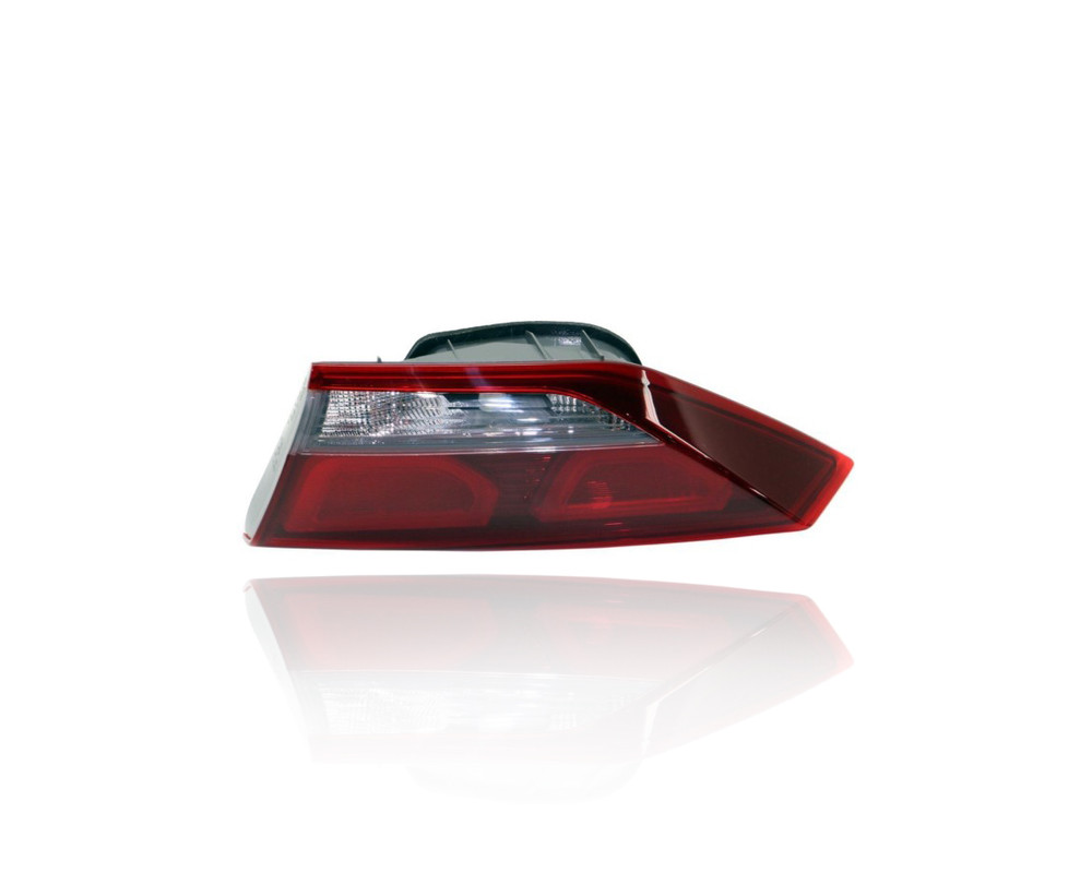 Tail Light Assembly - Compatible/Replacement for '17-18 Hyundai Elantra Sedan SE/SEL/Value/Eco (Korean-Built) - Halogen, Inner On Trunk Lid - Right Hand - Passenger - 92404F2000