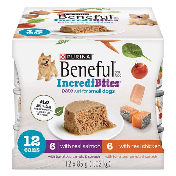 Beneful IncrediBites with Chicken & Salmon 12 Count Variety Pack