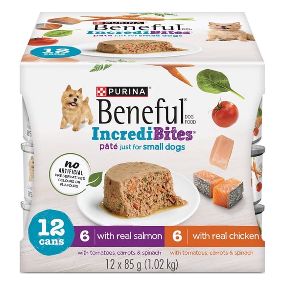 Beneful IncrediBites with Chicken & Salmon 12 Count Variety Pack