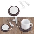 thumbnail image 1 of EGNMCR USB Insulation Grain Cup Beverage Mug Mat Warmer Office Tea Milk Coffee Cup Pad cup pad, 1 of 3