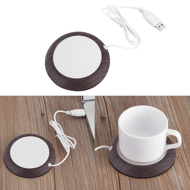 EGNMCR USB Insulation Grain Cup Beverage Mug Mat Warmer Office Tea Milk Coffee Cup Pad cup pad
