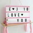 thumbnail image 4 of Coofit Cinema Light Box Romantic LED Light Box Marquee Light for Valentine's Day, 4 of 9