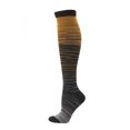 thumbnail image 1 of Penkiiy Bas de Compression pour Hommes Motif Coloré Bas de Pression Hommes Femmes Bas Élastiques Mouvement Extérieur Bas Orange, 1 of 2