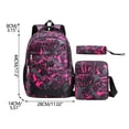 thumbnail image 3 of Dvkptbk Storage Backpack High School Backpack Three Sets of Leisure Large Capacity Outdoor Travel Backpack Home Essentials, 3 of 6