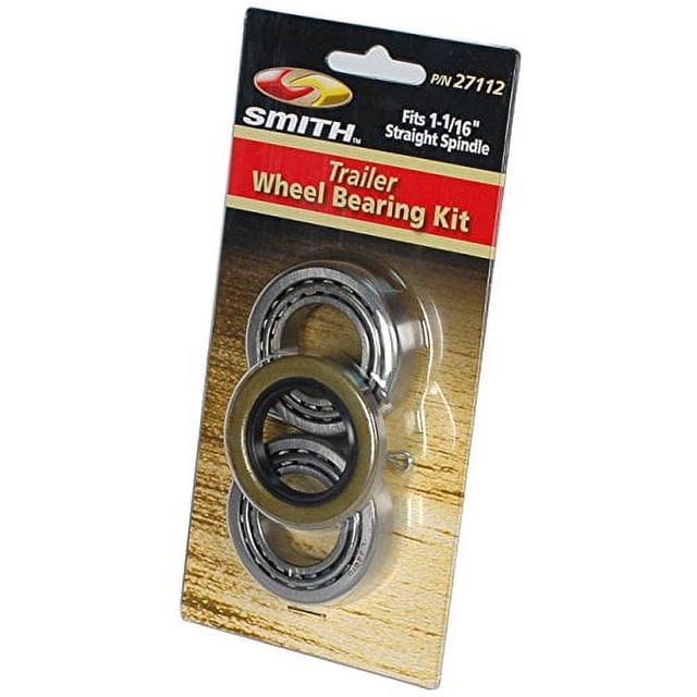 CE Smith Trailer 27112 Bearing Kit (Straight), 1 1/16"- Replacement Parts and Accessories for Your Ski Boat, Fishing Boat or S